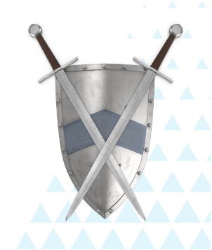 shield with swords